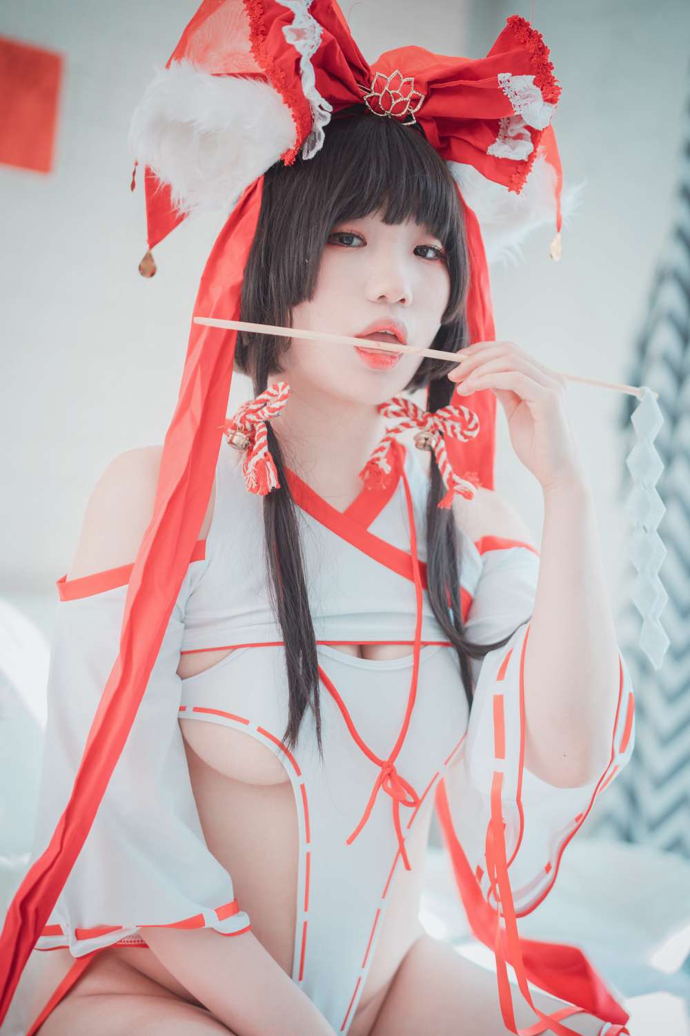 [DJAWA] 155 Mimmi-Kitsune Miko [64P557MB]插图1